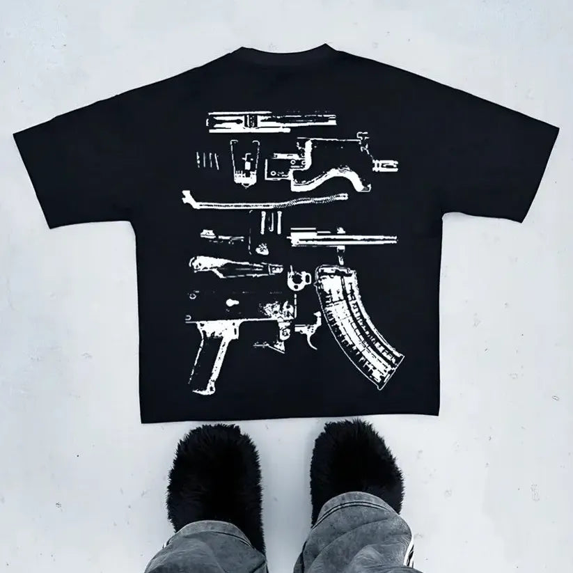 Designer Men'S T Shirts in Draco We Trust Letter Print Summer T-Shirt High Quality Harajuku Casual Fashion Short Sleeve Couple Oversized Streetwear